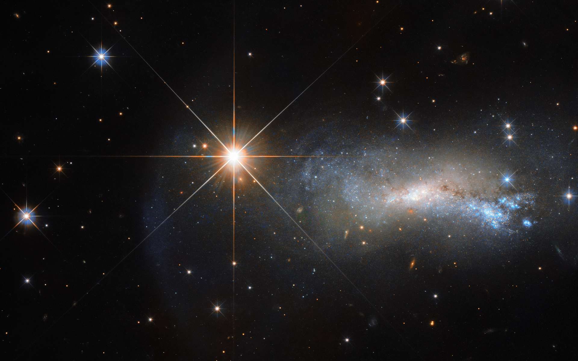 Une planète, une étoile ou une comète peuvent être considérées comme un astre. © ESA/Hubble & NASA
