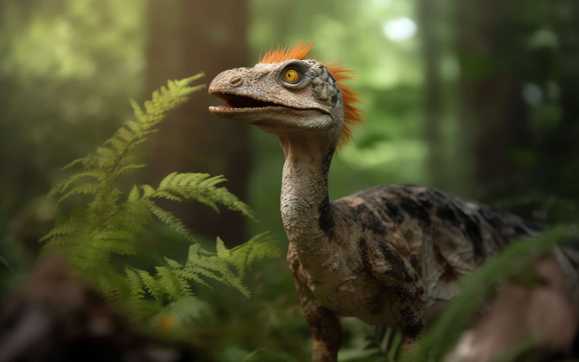Voici à quoi devaient ressembler les premiers dinosaures à plumes !