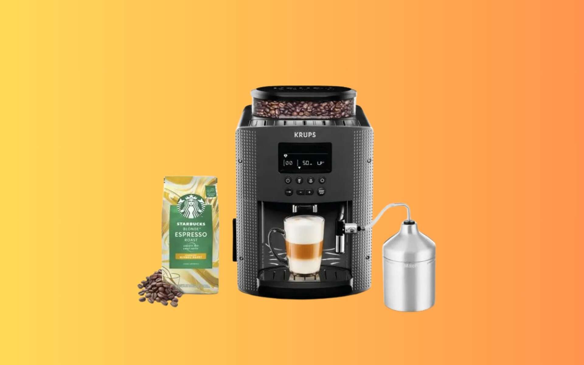 French Days : -100 ¬ sur la machine à café expresso Krups Essential YY4539FD