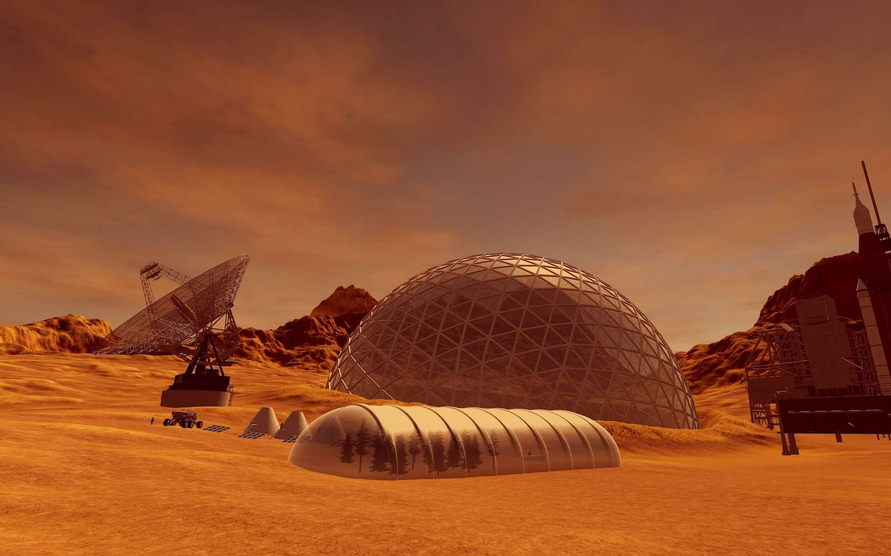 Finalement, le nucléaire n'est pas la meilleure solution pour les colonies sur Mars