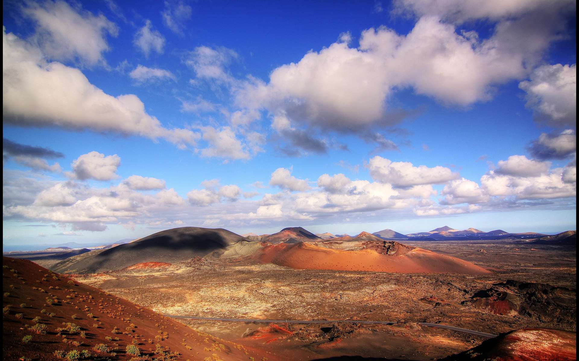 Paysage volcanique de Lanzarote, Parc national de Timanfaya. © Frederik Tack, imaggeo.egu.eu