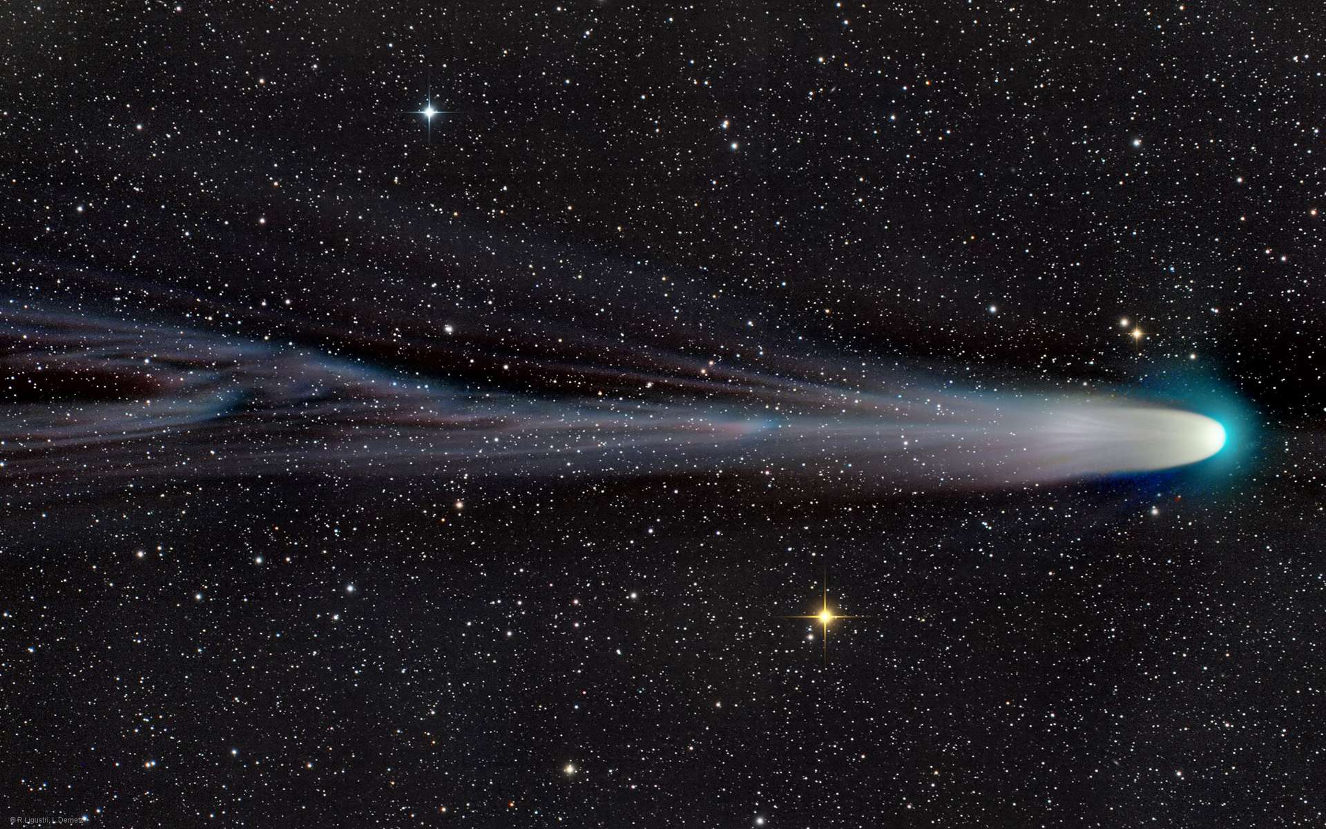 Photo of El «cometa de Navidad» monta un espectáculo