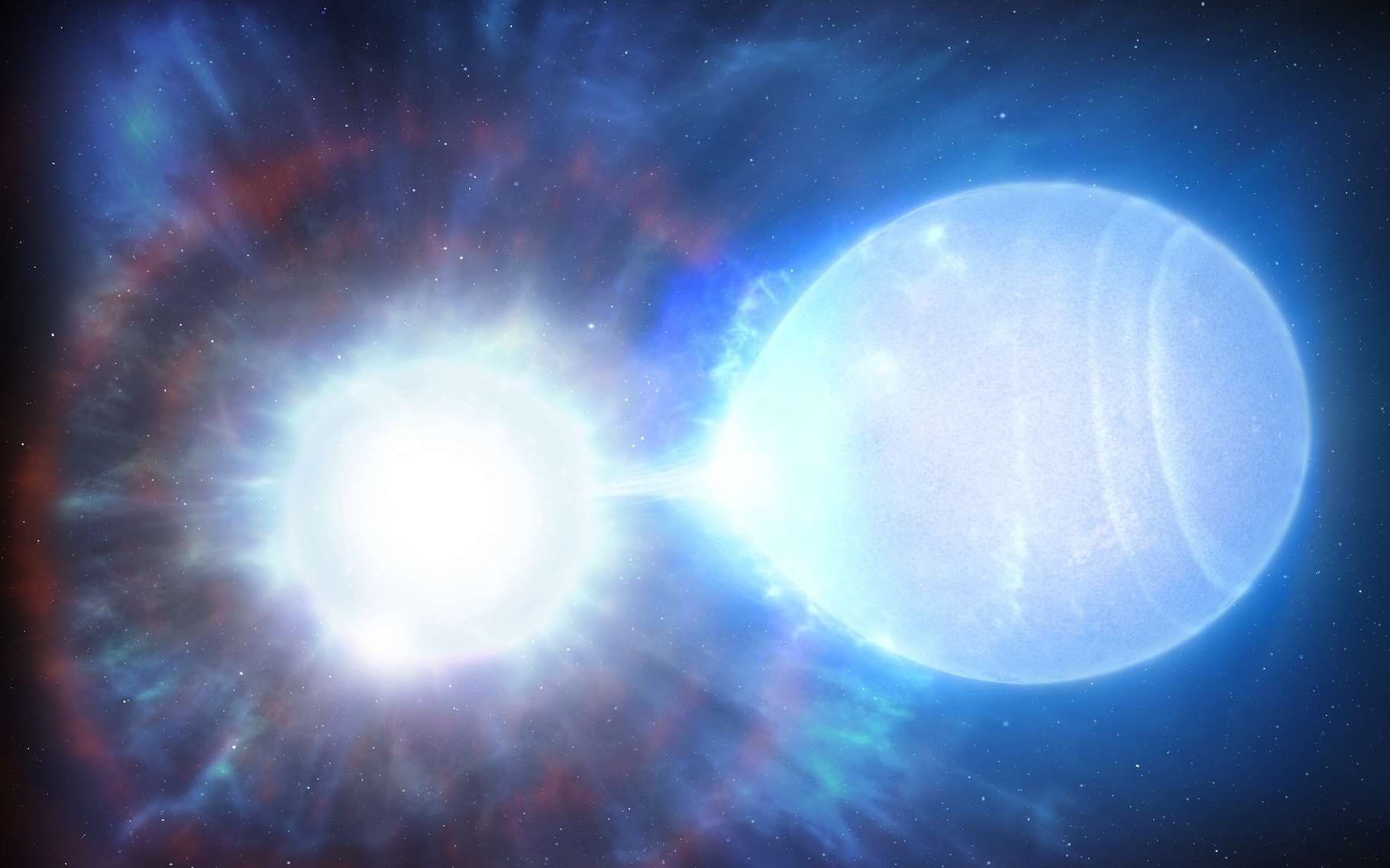 Le compte à rebours a commencé : ces deux étoiles vont fusionner et déclencher un cataclysme cosmique dans notre voisinage