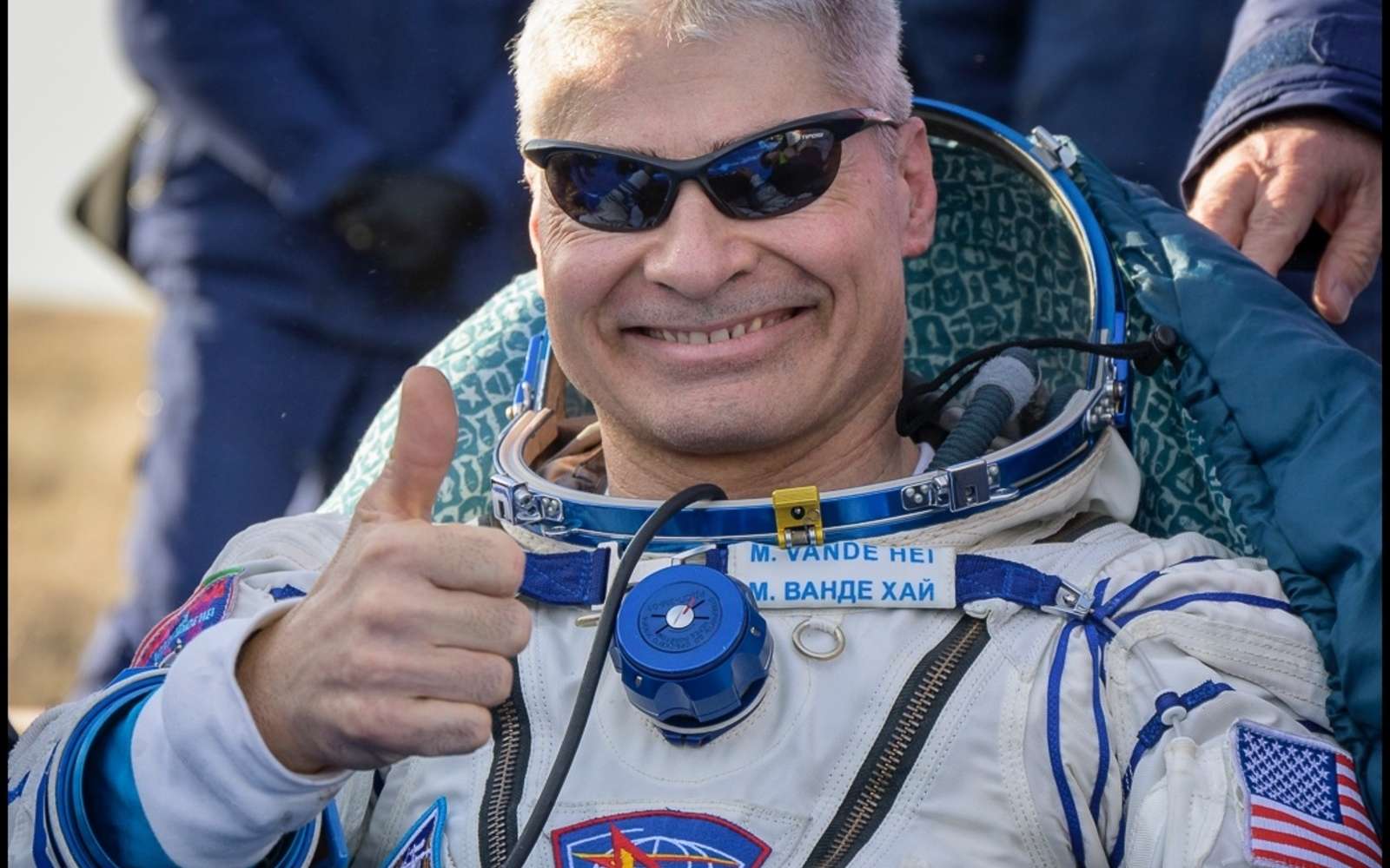 L'astronaute Mark Vande Hei est revenu sur Terre depuis l'ISS dans une capsule Soyouz MS-19. Cette dernière a atterri à proximité de Baïkonour, au Kazakhstan. © Nasa, Roscosmos