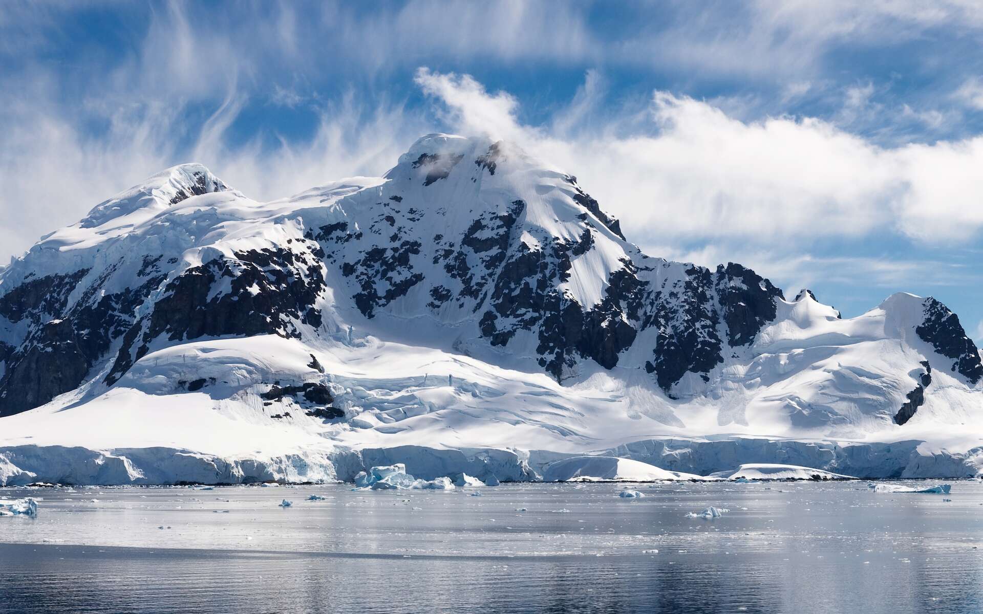 Un paysage préhistorique caché sous la glace découvert en Antarctique