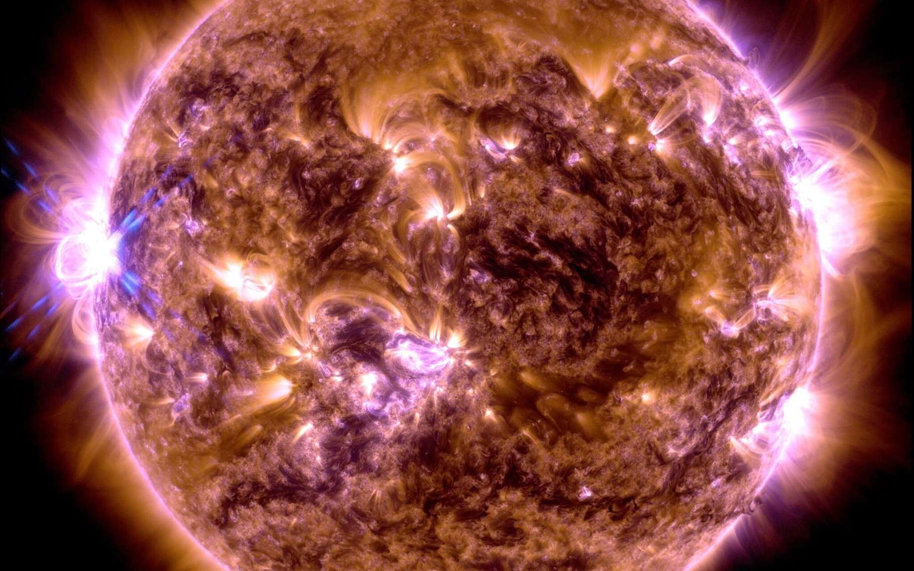 Le Soleil vient de produire sa plus puissante éruption depuis 6 ans !