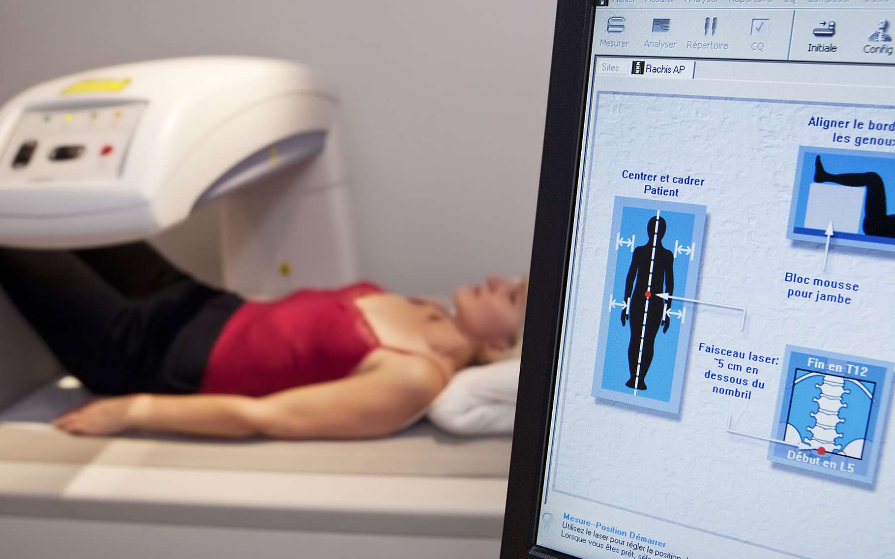 Ostéodensitométrie mesure de la densité osseuse Dossier