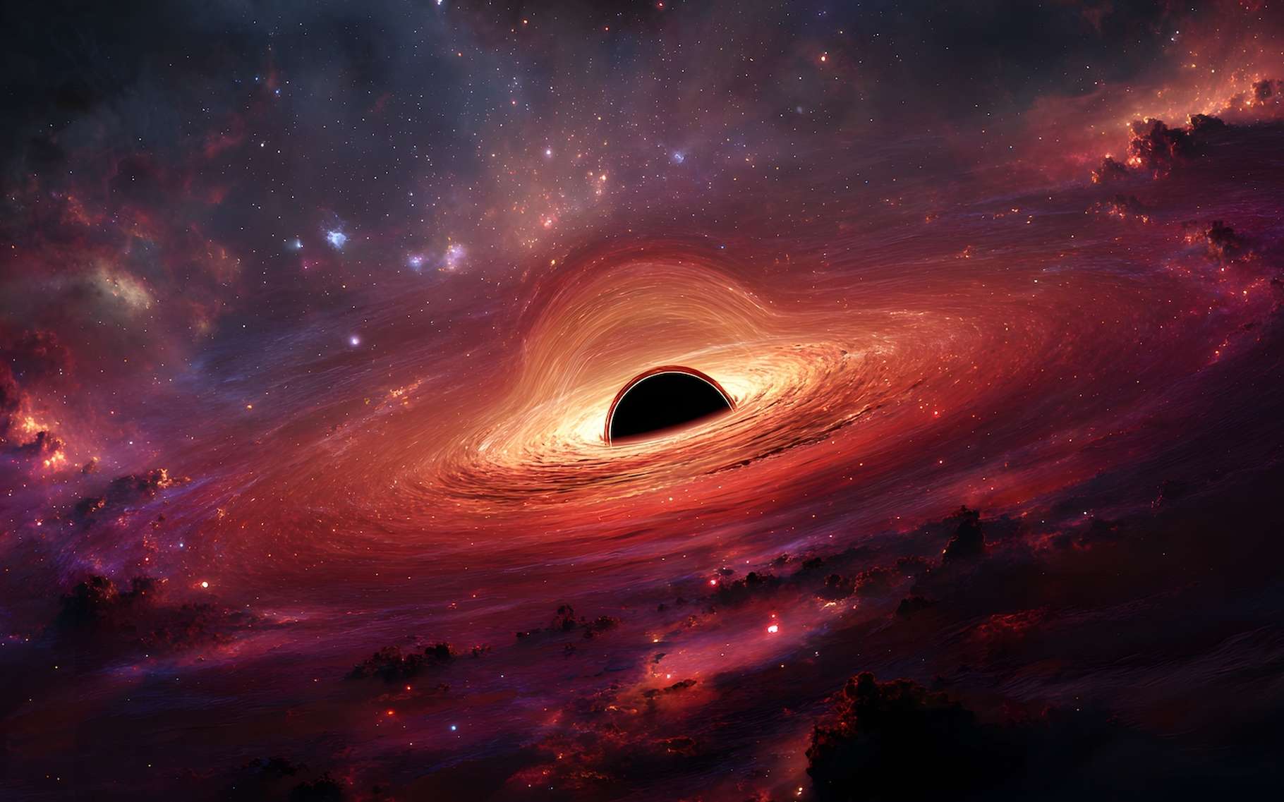 Le trou noir le plus lointain jamais confirmé vient d'être découvert et il surprend beaucoup les astronomes !