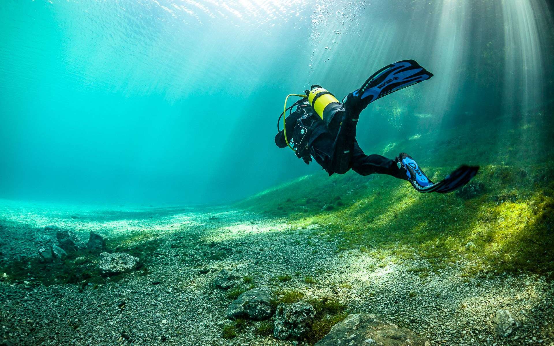 Plongée sous marine - Domaine de l'Argentière