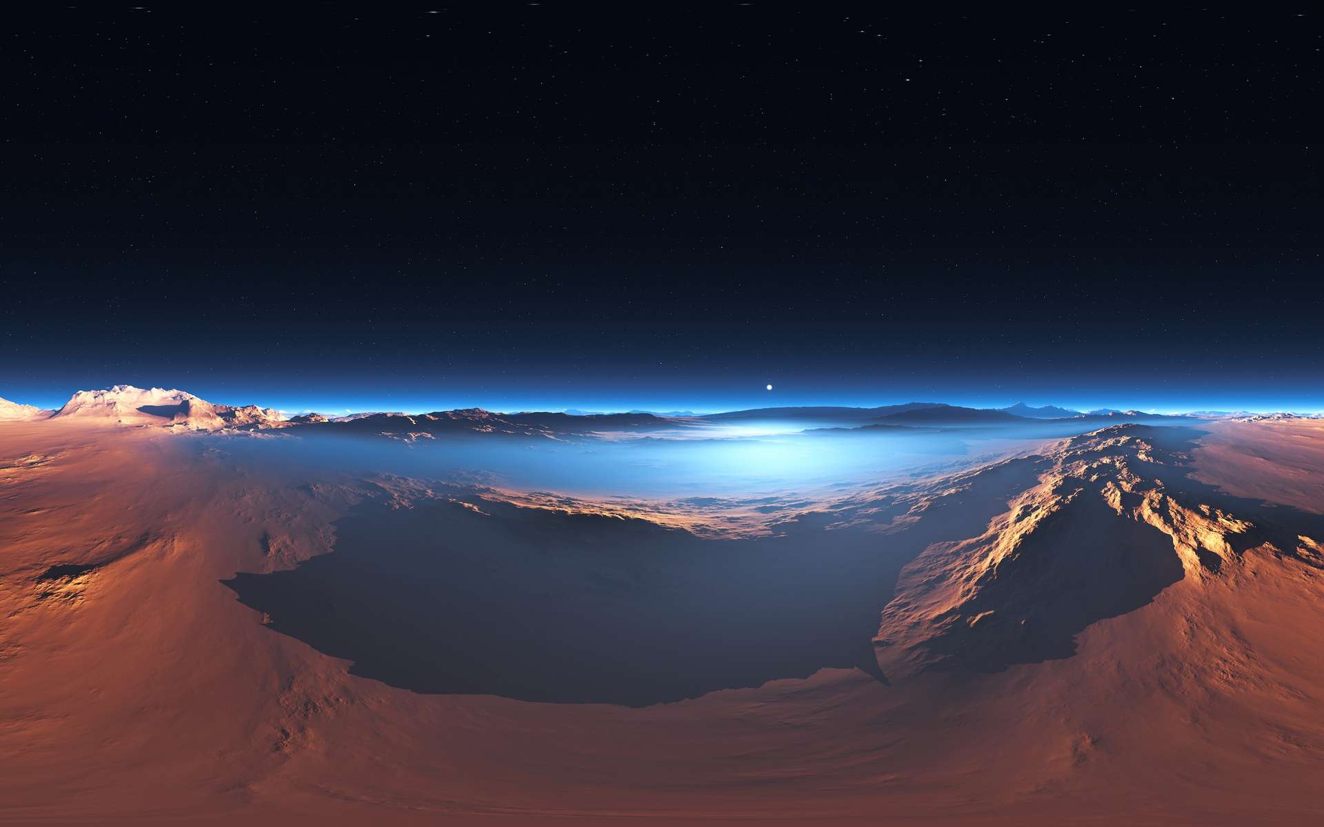 Photo of Habría habido una glaciación a gran escala en Marte