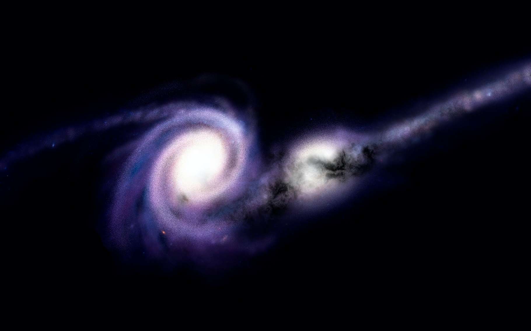 Des restes de galaxie dévorées par la Voie lactée retrouvés par les astronomes thumbnail