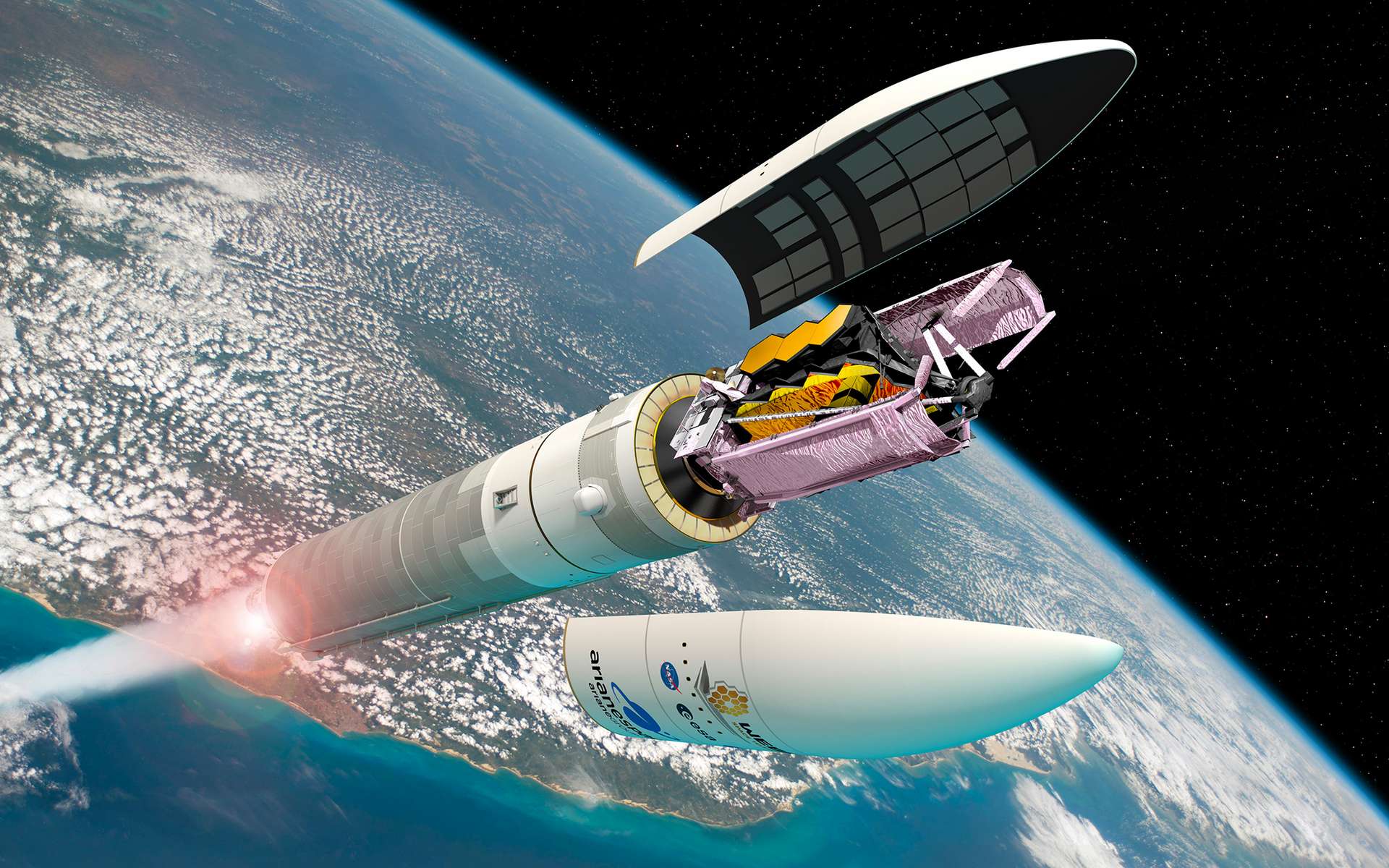 James Webb D couvrez Comment Ariane 5 A t Pr par e Et Adapt e Pour 