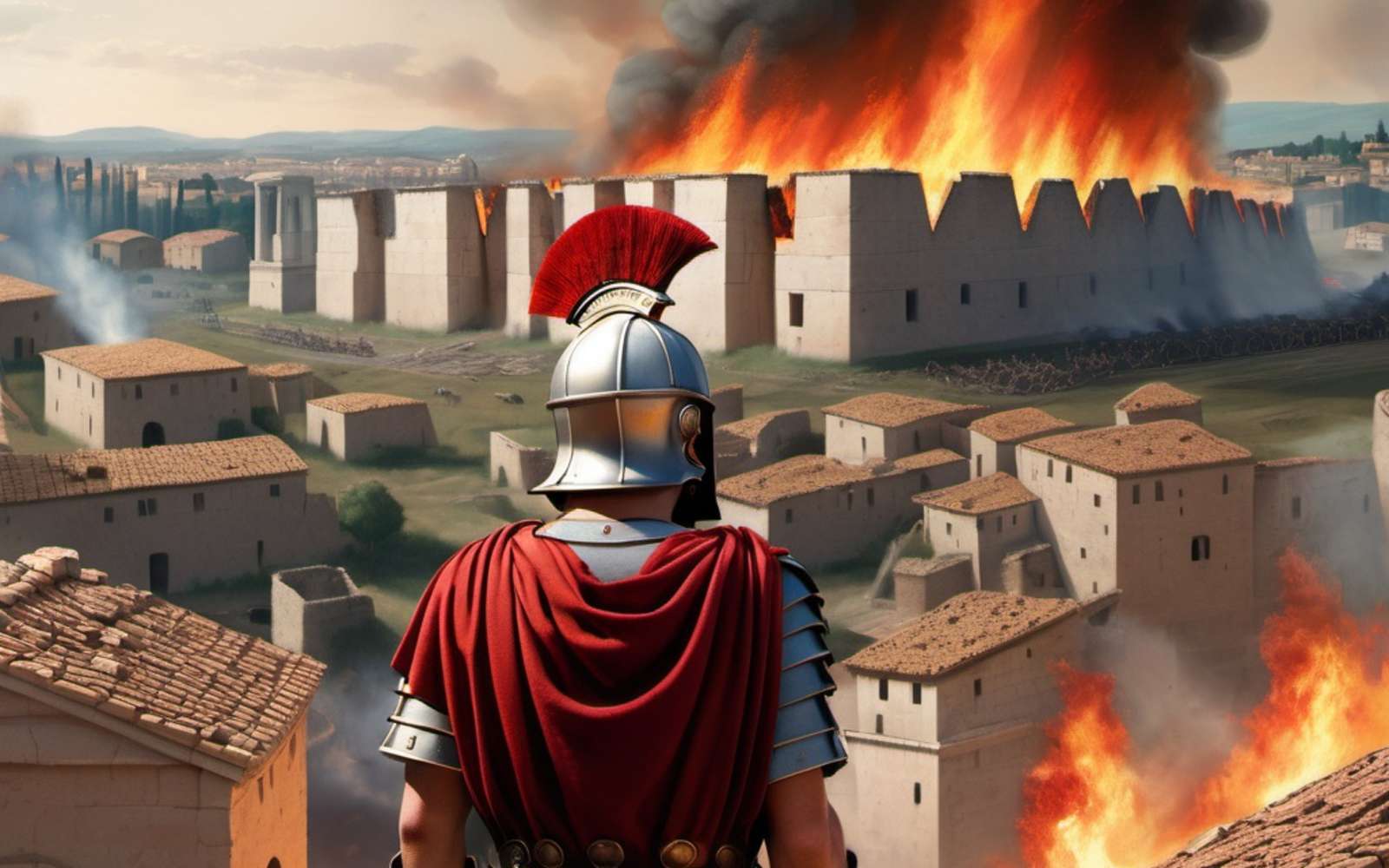 Cette ville qui s'est rebellée contre le pouvoir de Rome a été rasée par les légions