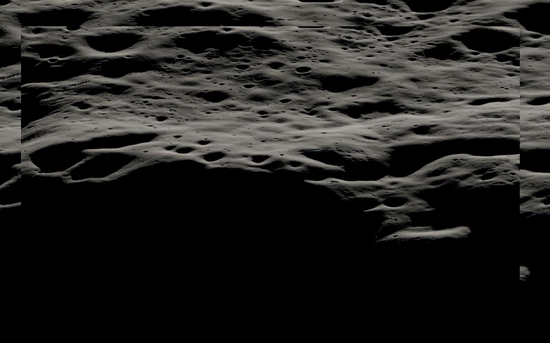 Illustration du rover Viper qui devrait se poser au pôle sud de la Lune en décembre 2022. © Nasa Ames