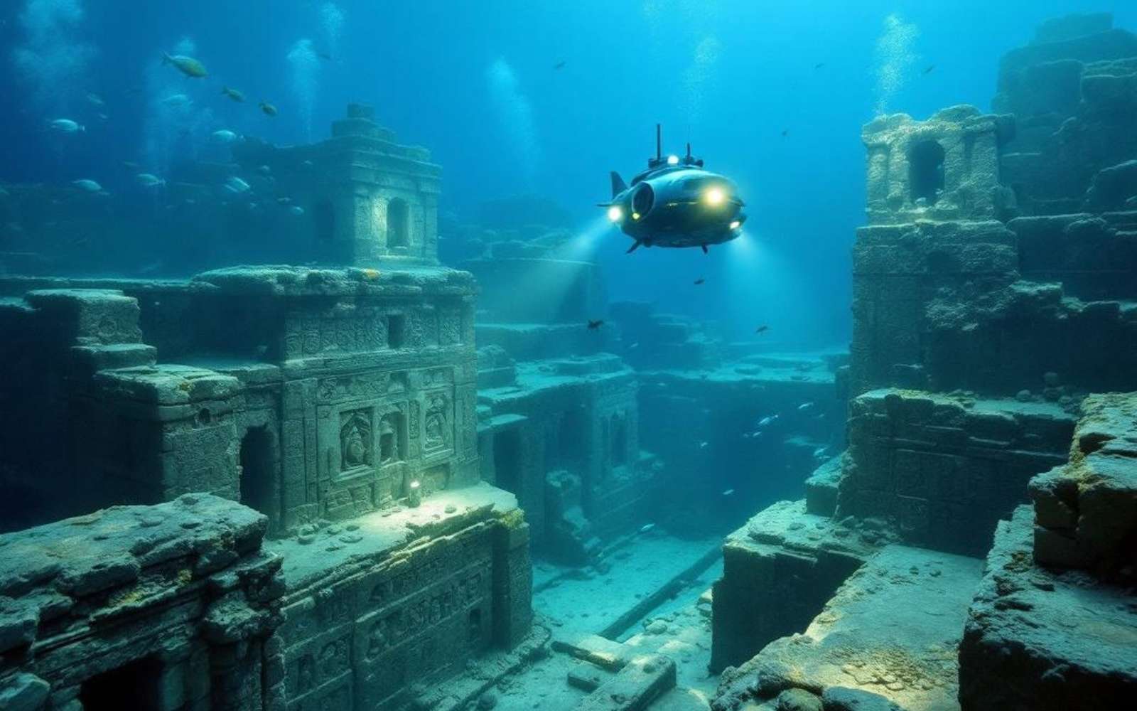 Une découverte sous-marine inattendue en Inde met les archéologues sur la piste d'une civilisation disparue !