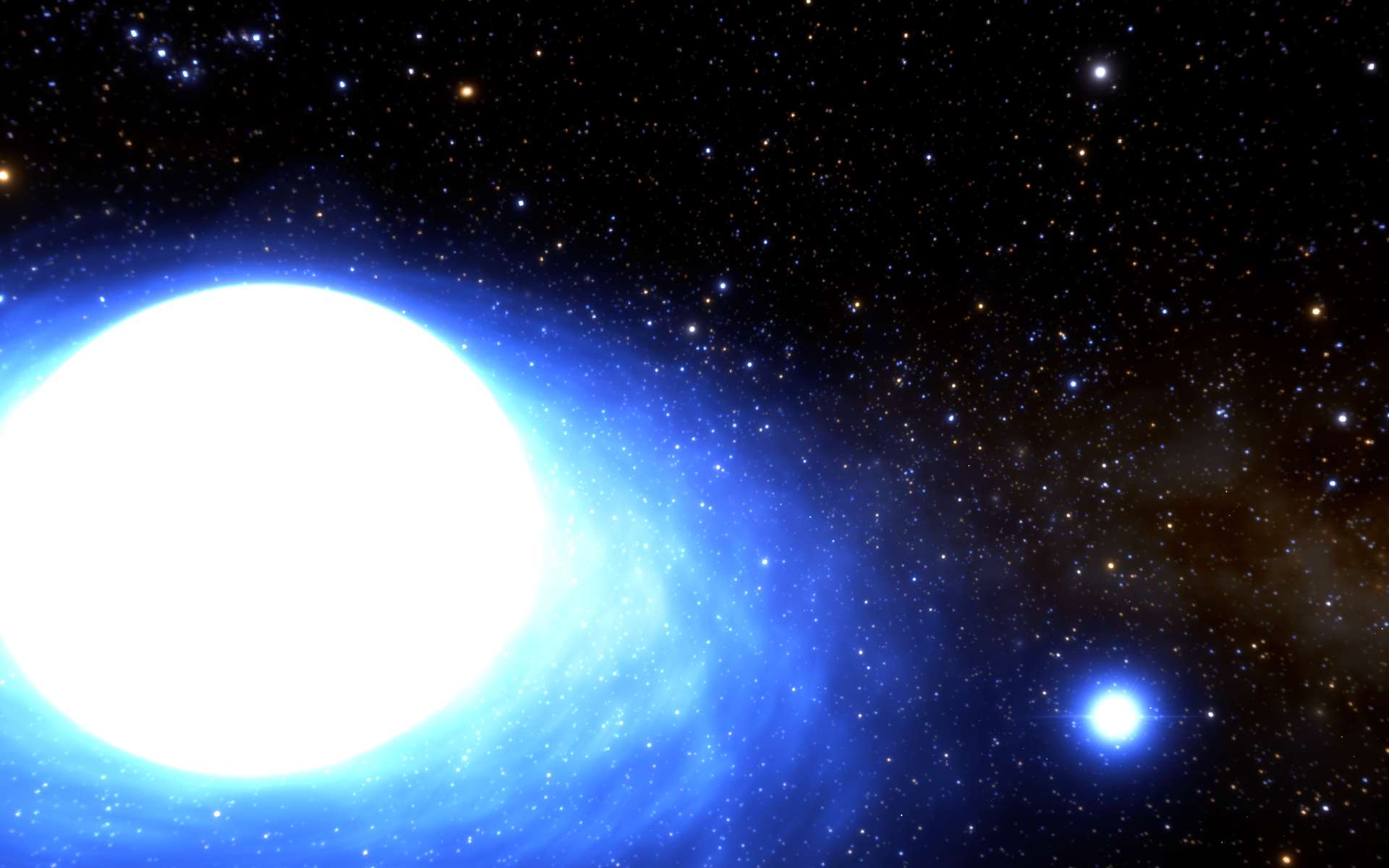 Cette étrange étoile double cache une supernova ratée