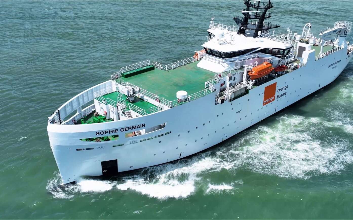 Le Sophie Germain, un navire câblier plus respectueux de l'environnement