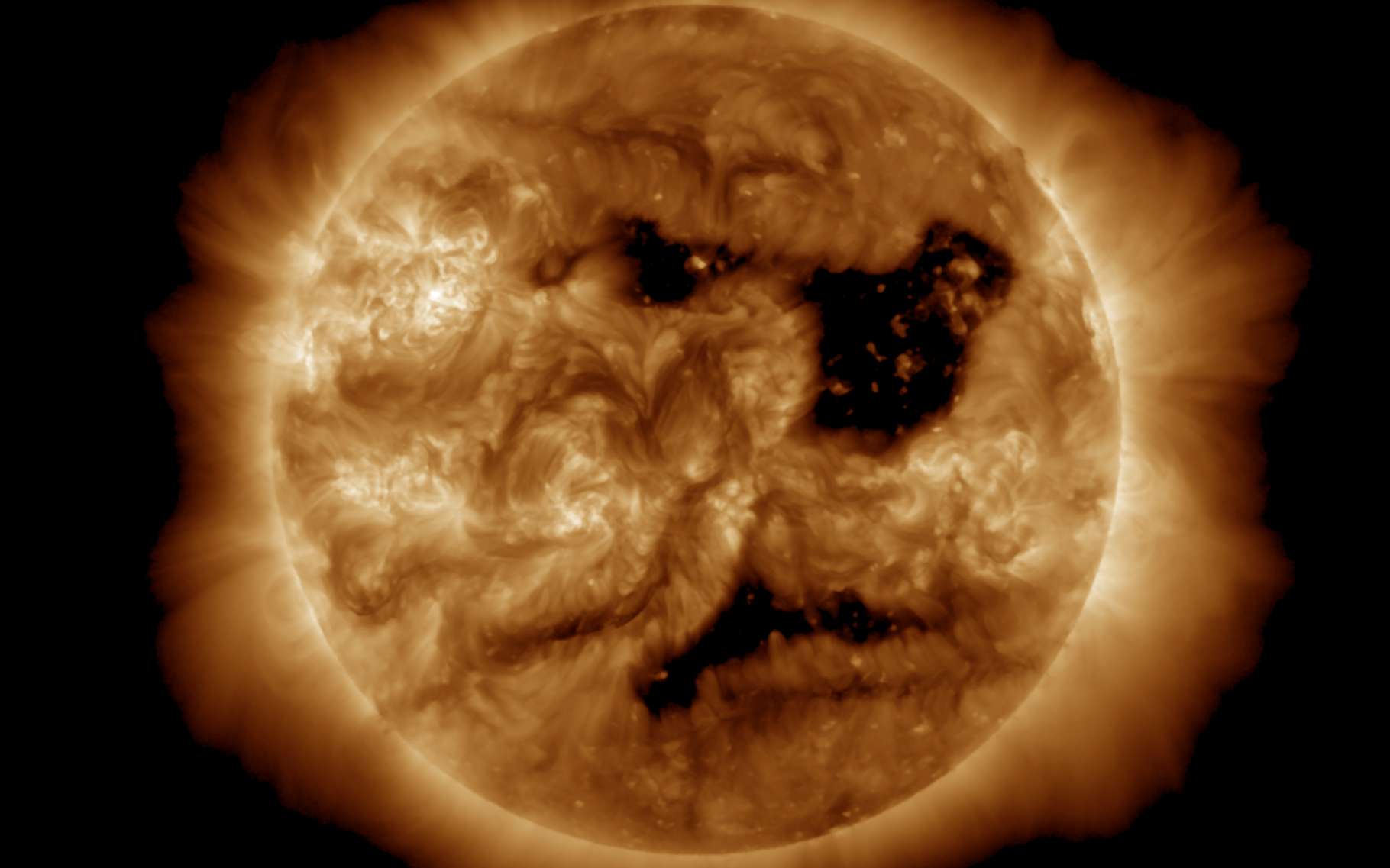 Un immense trou dans le Soleil envoie des particules chargées à grande vitesse vers la Terre