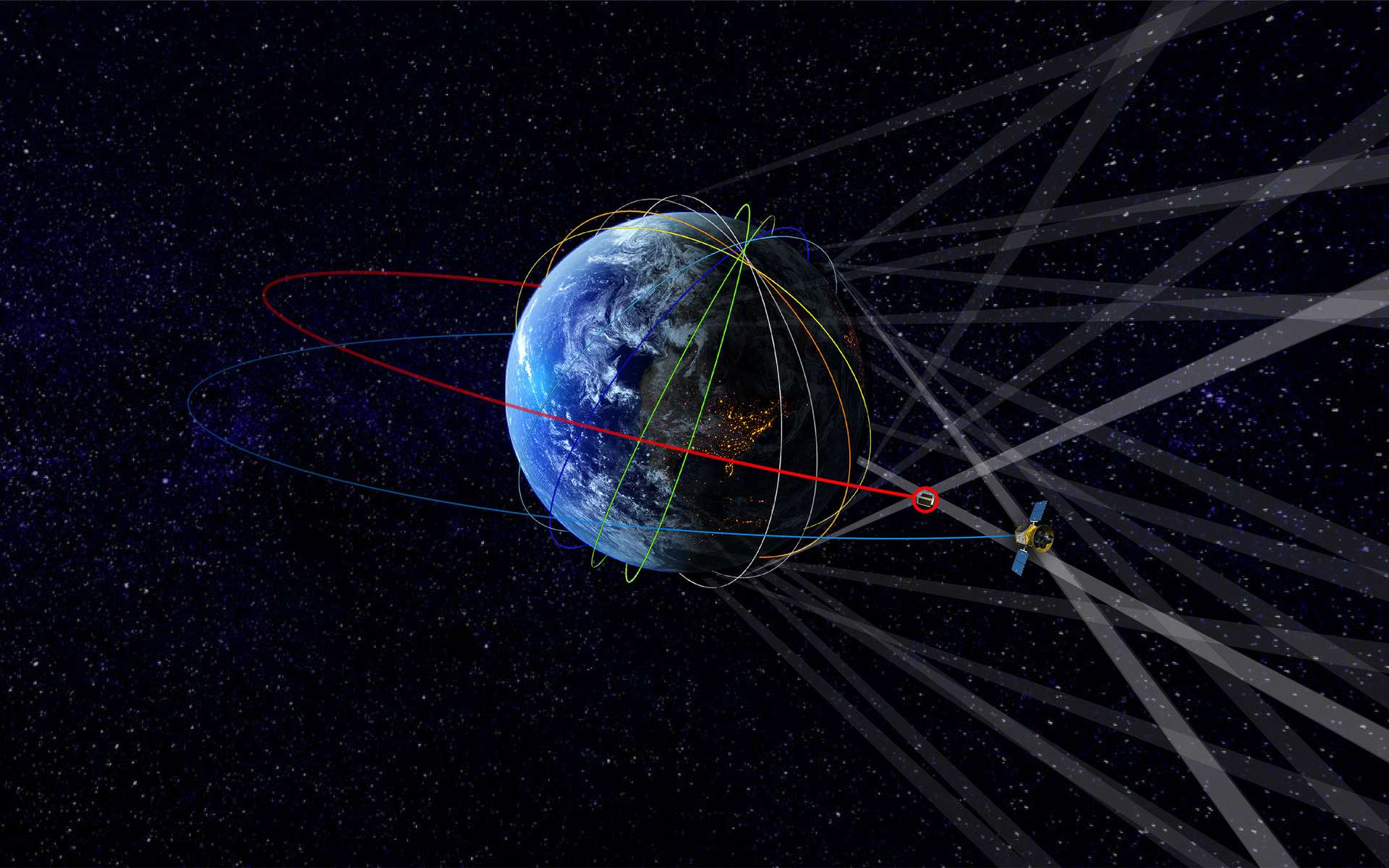 Inédit : une constellation de satellites spécifiquement dédiée à la surveillance de l'espace