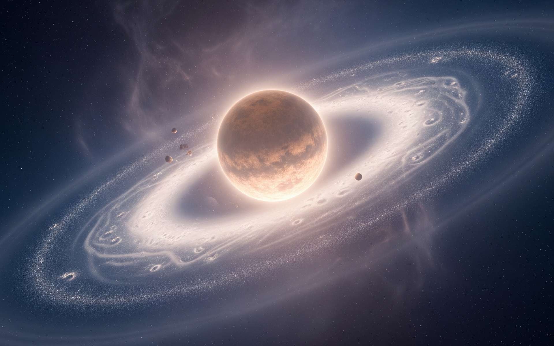 C'est inattendu : des systèmes planétaires se formeraient autour d'exoplanètes errantes !