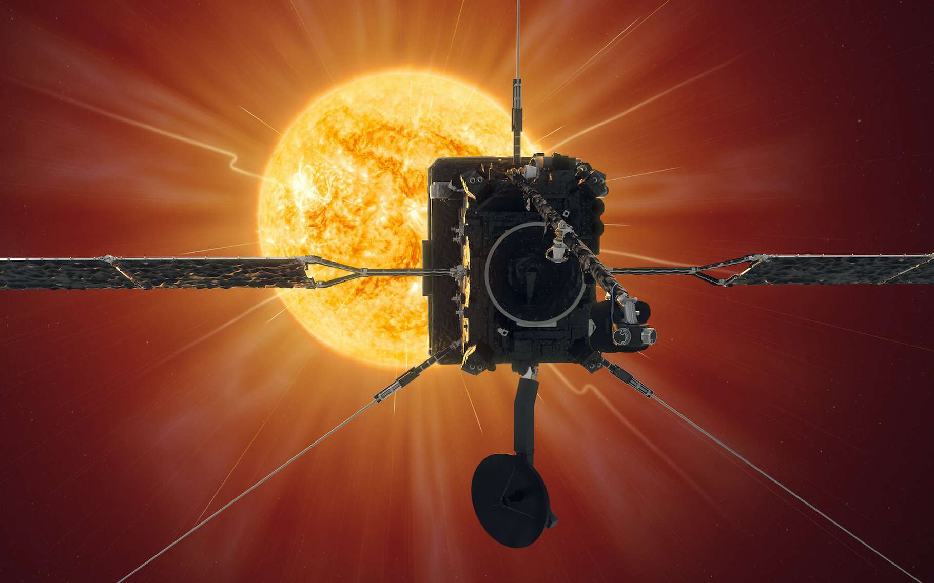 La planète Mercure filmée en train de passer devant le Soleil par une sonde spatiale