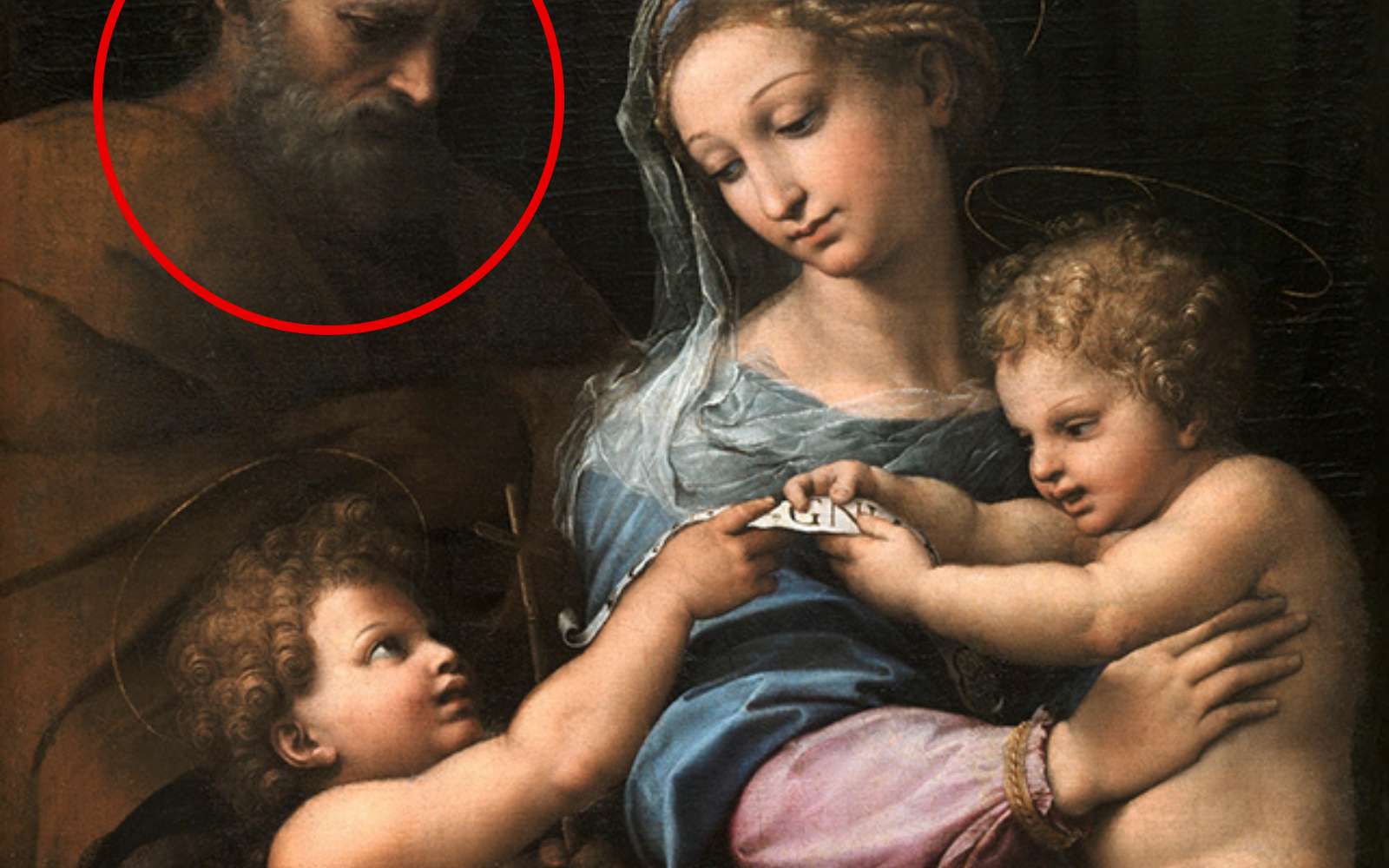 Une intelligence artificielle révèle un détail mystérieux caché dans un tableau de Raphaël