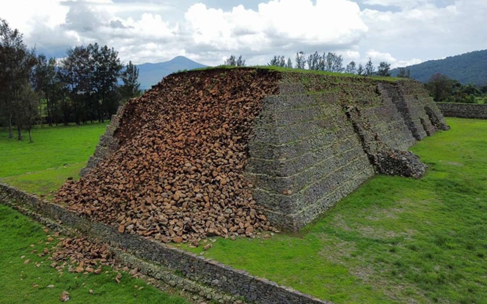 Un site archéologique majeur construit il y a plus de 1 000 ans s'est effondré au Mexique : une perte historique !