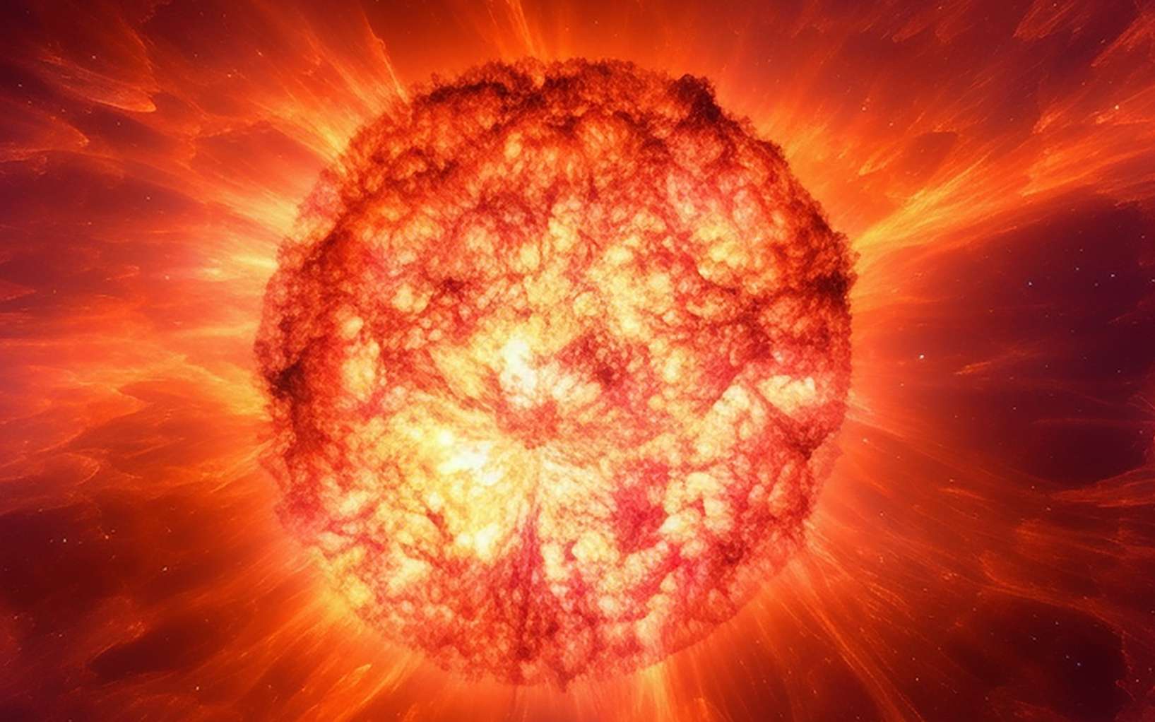 Une simulation remet en cause ce que l'on sait de Bételgeuse, l'étoile proche de nous qui peut exploser en supernova !