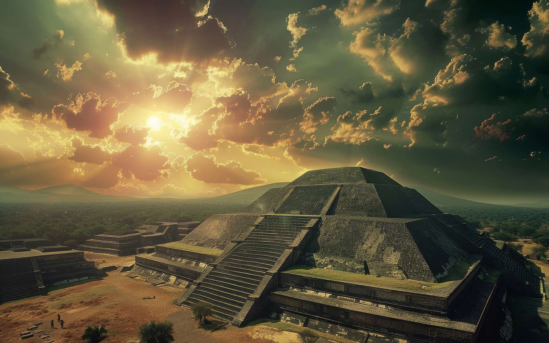 Un mégaséisme aurait contribué à renverser la grande cité de Teotihuacan !