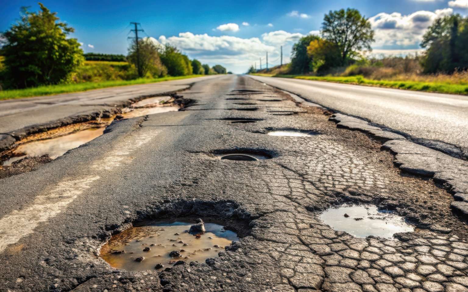 Du bitume vivant ? L'IA a aidé à créer un asphalte auto-réparateur... et c'est complètement dingue !