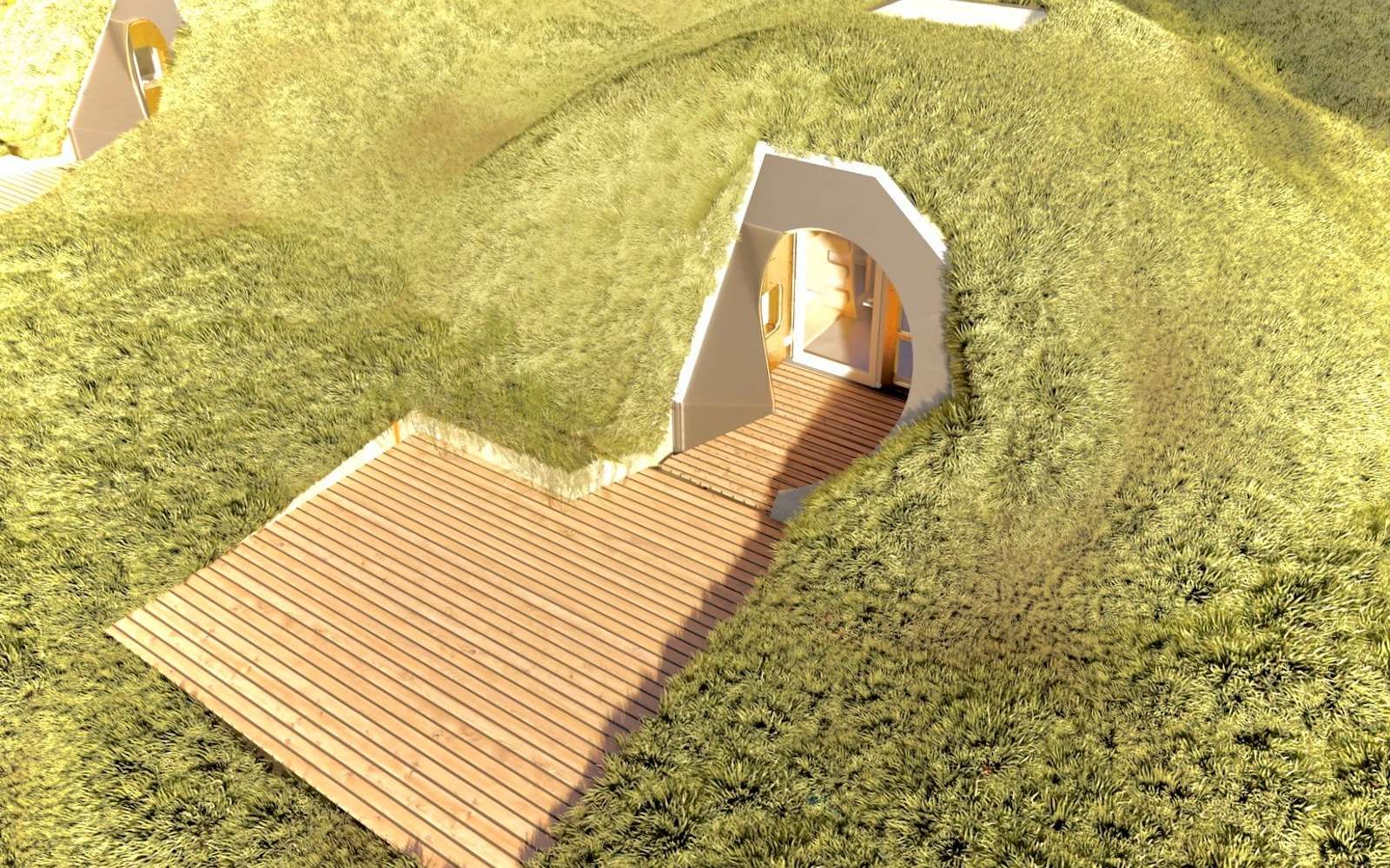 Curieux de voir une maison de Hobbit contemporaine ? Découvrez les Scoop Home®