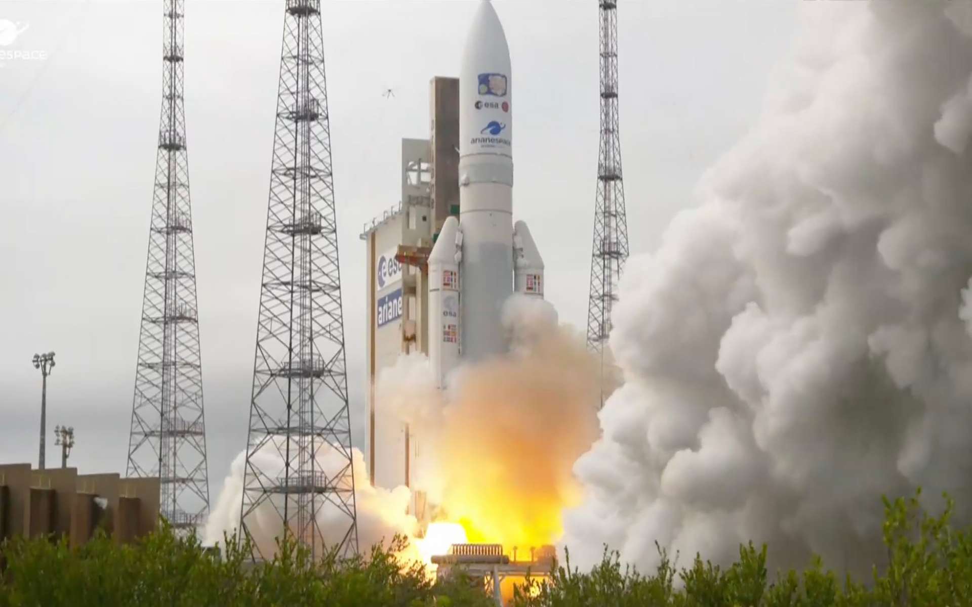 Ariane 5 a lancé la sonde Juice à destination de Jupiter qu'elle atteindra en juillet 2031