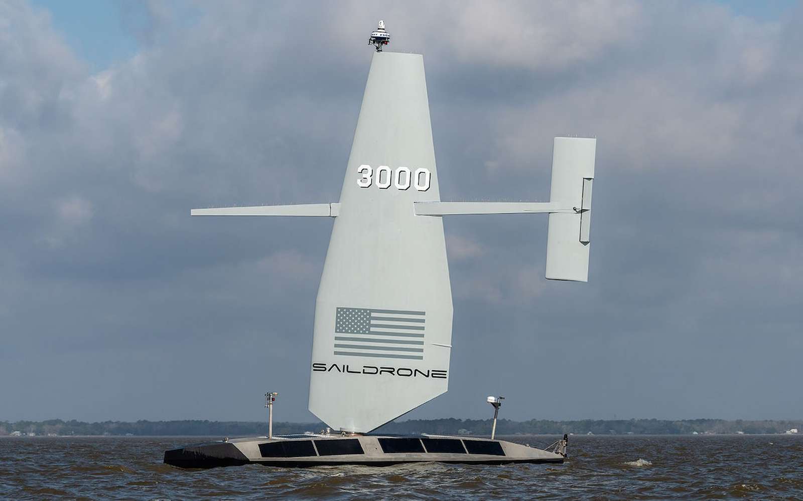 Saildrone lance son premier vaisseau naval autonome en aluminium