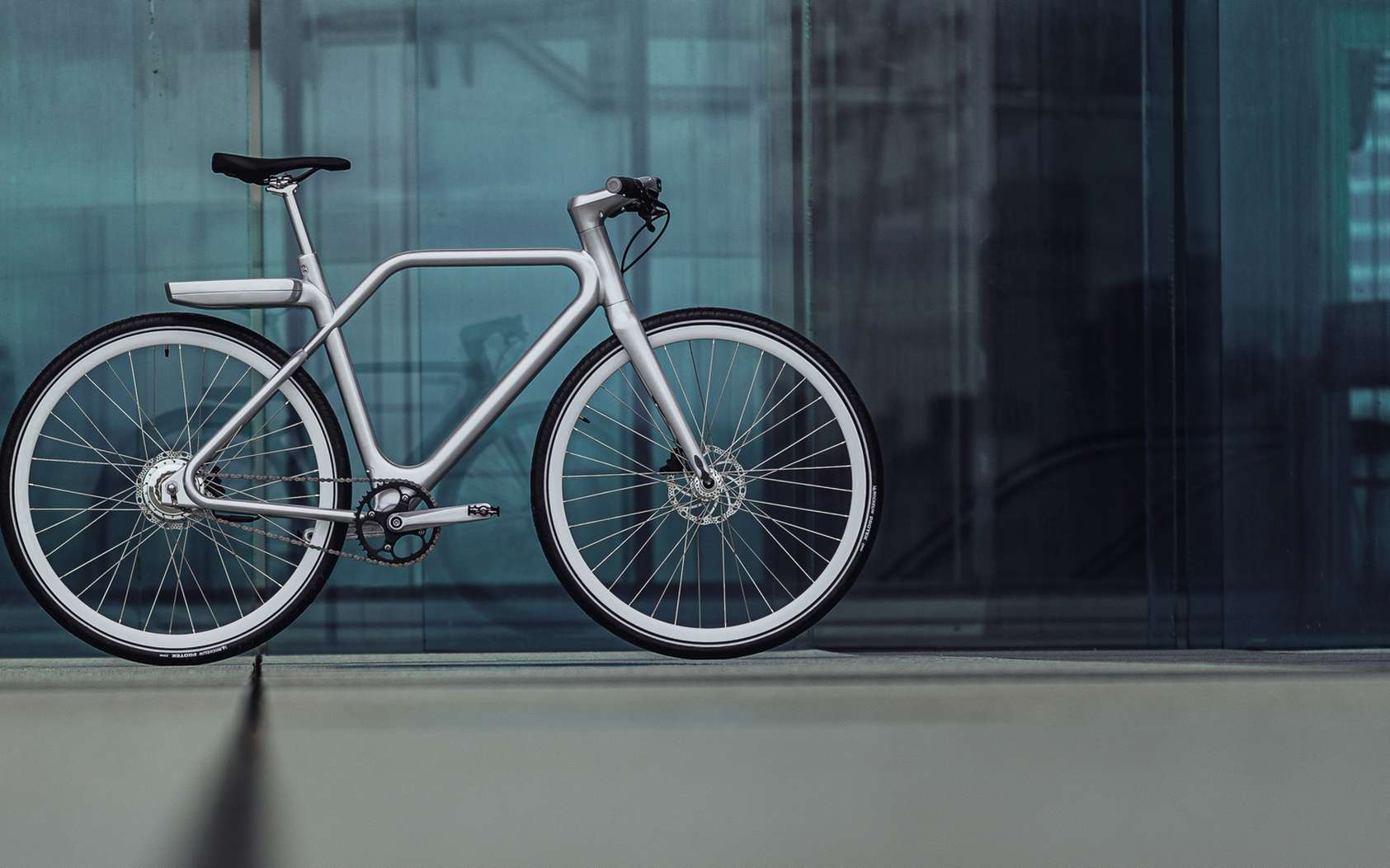 Le vélo à assistance électrique Angell revendique une conception inspirée d’Apple. © Angell