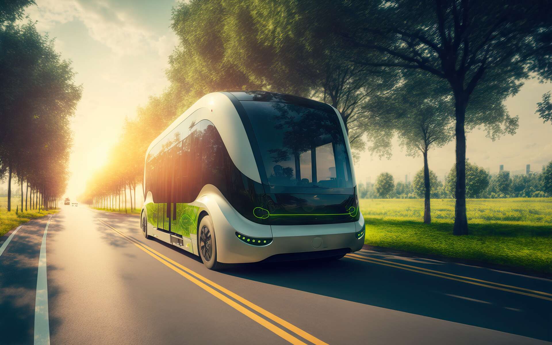 Le premier bus autonome roule au Royaume-Uni
