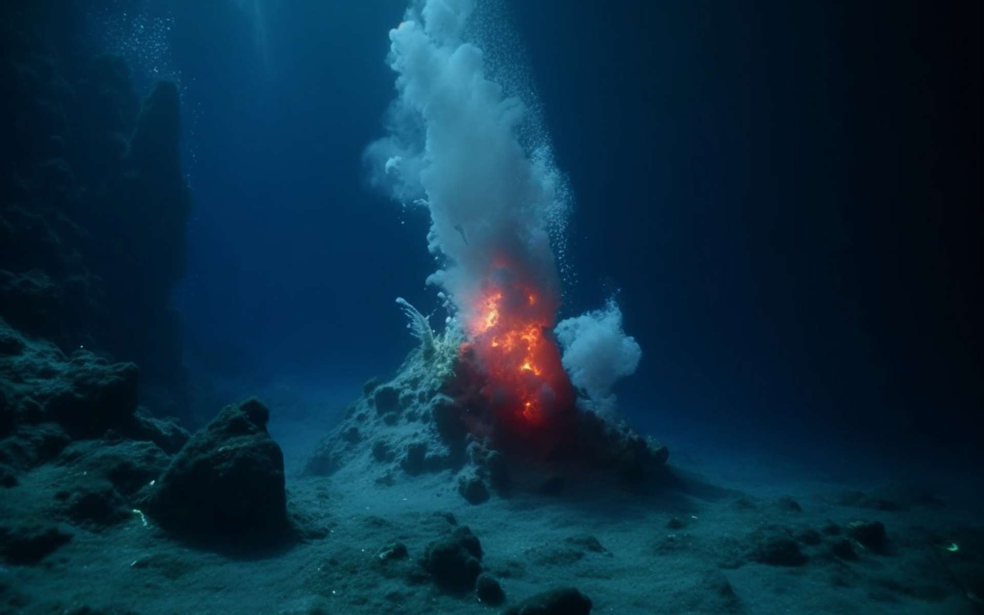 Ces petits volcans sous-marins pourraient cracher d'importantes quantités de méthane