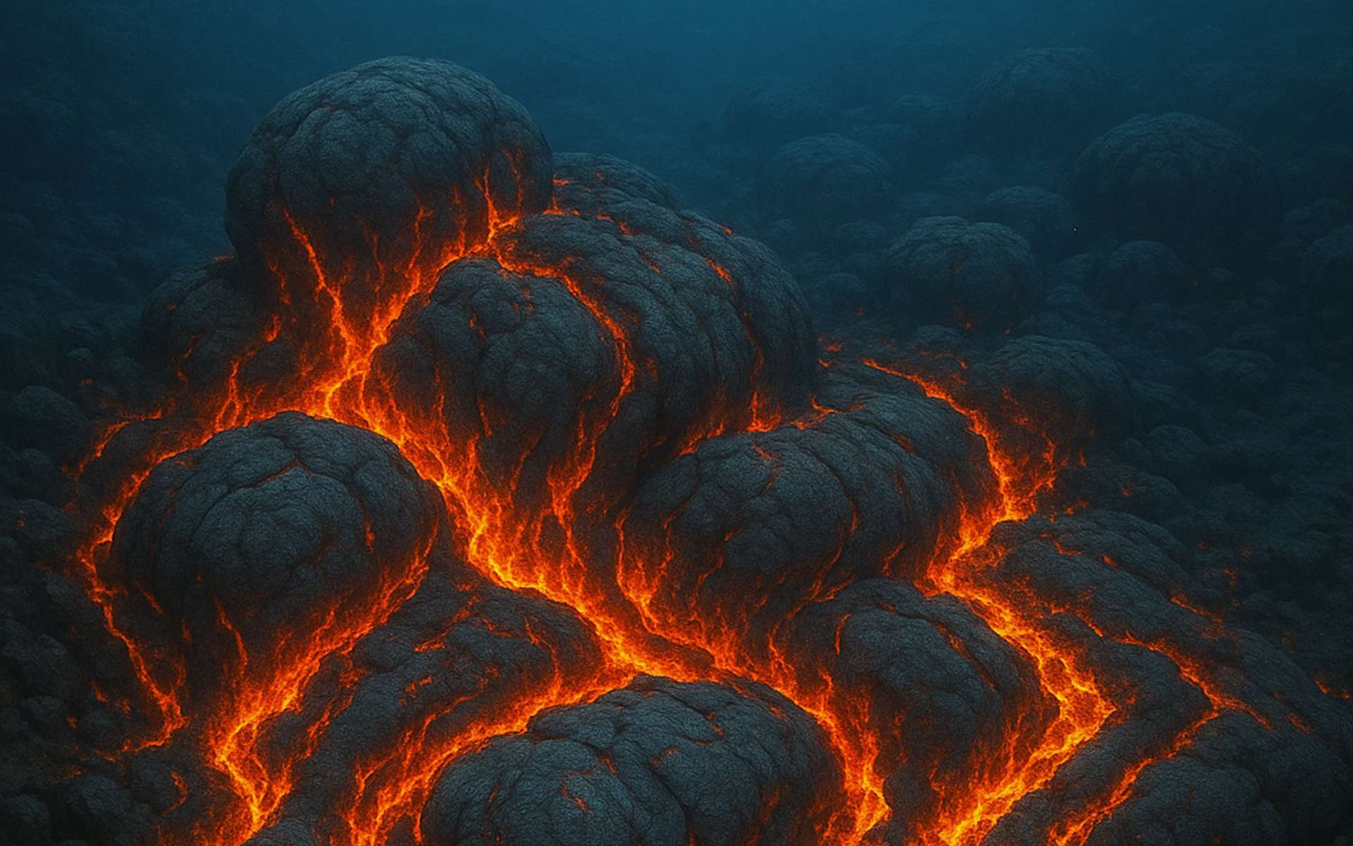 Une éruption volcanique sous-marine incroyable observée à 2/500 mètres de profondeur dans le Pacifique !