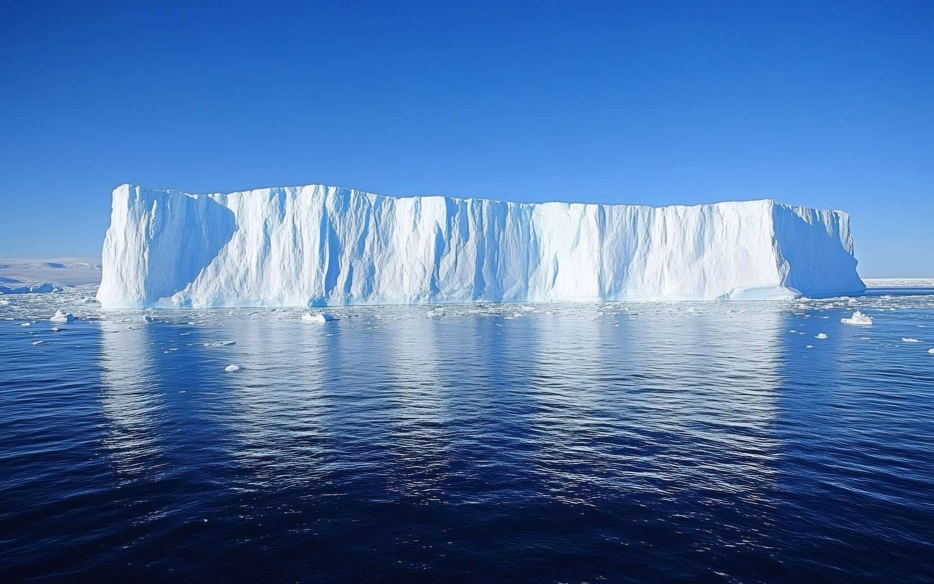 Le plus grand iceberg du monde vient de s'échouer au large de la Géorgie du Sud