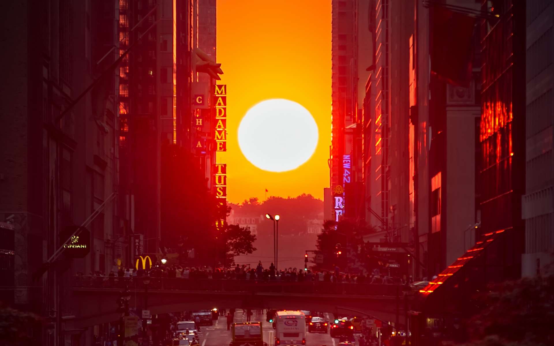 Phénomène météo extraordinaire : le solstice de Manhattan
