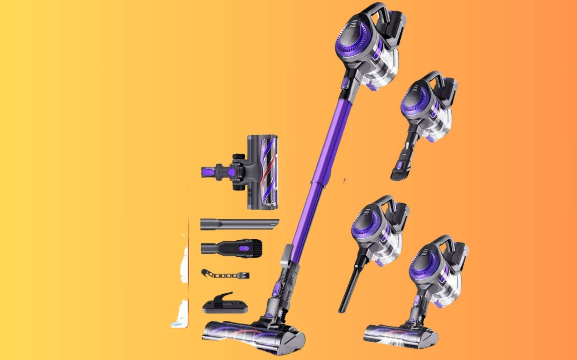 Cdiscount : -170 ¬ sur cet aspirateur balai sans fil multifonctions 5 en 1