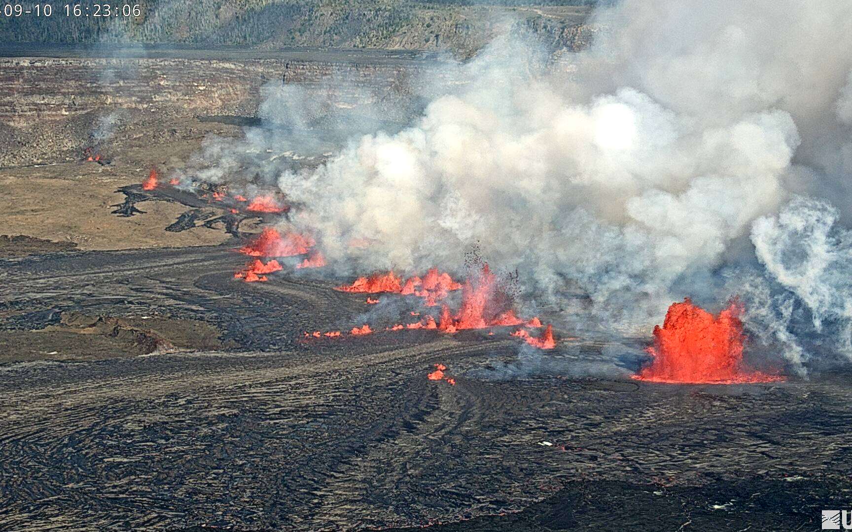 En direct : troisième éruption de l'année du Kilauea à Hawaï !