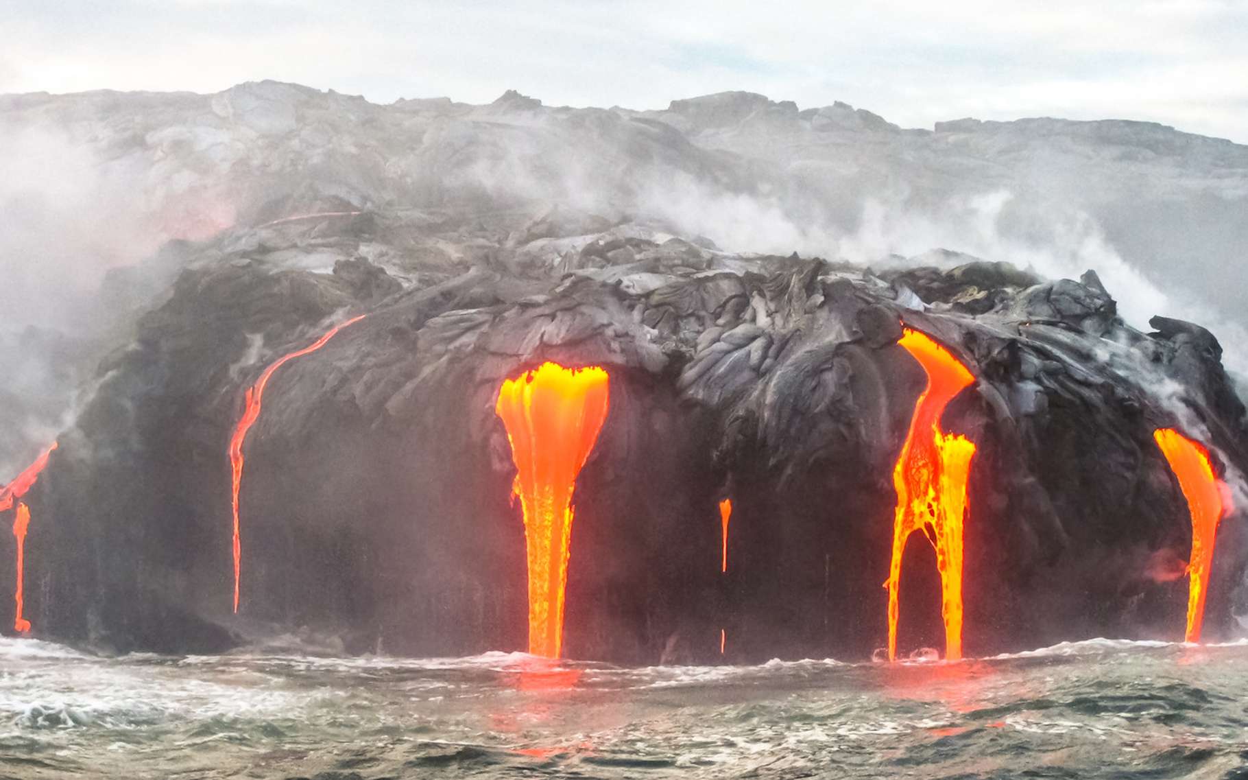 Du côté d’Hawaï, le Kilauea est l’un des volcans les plus actifs sur Terre. © bennymarty, Fotolia
