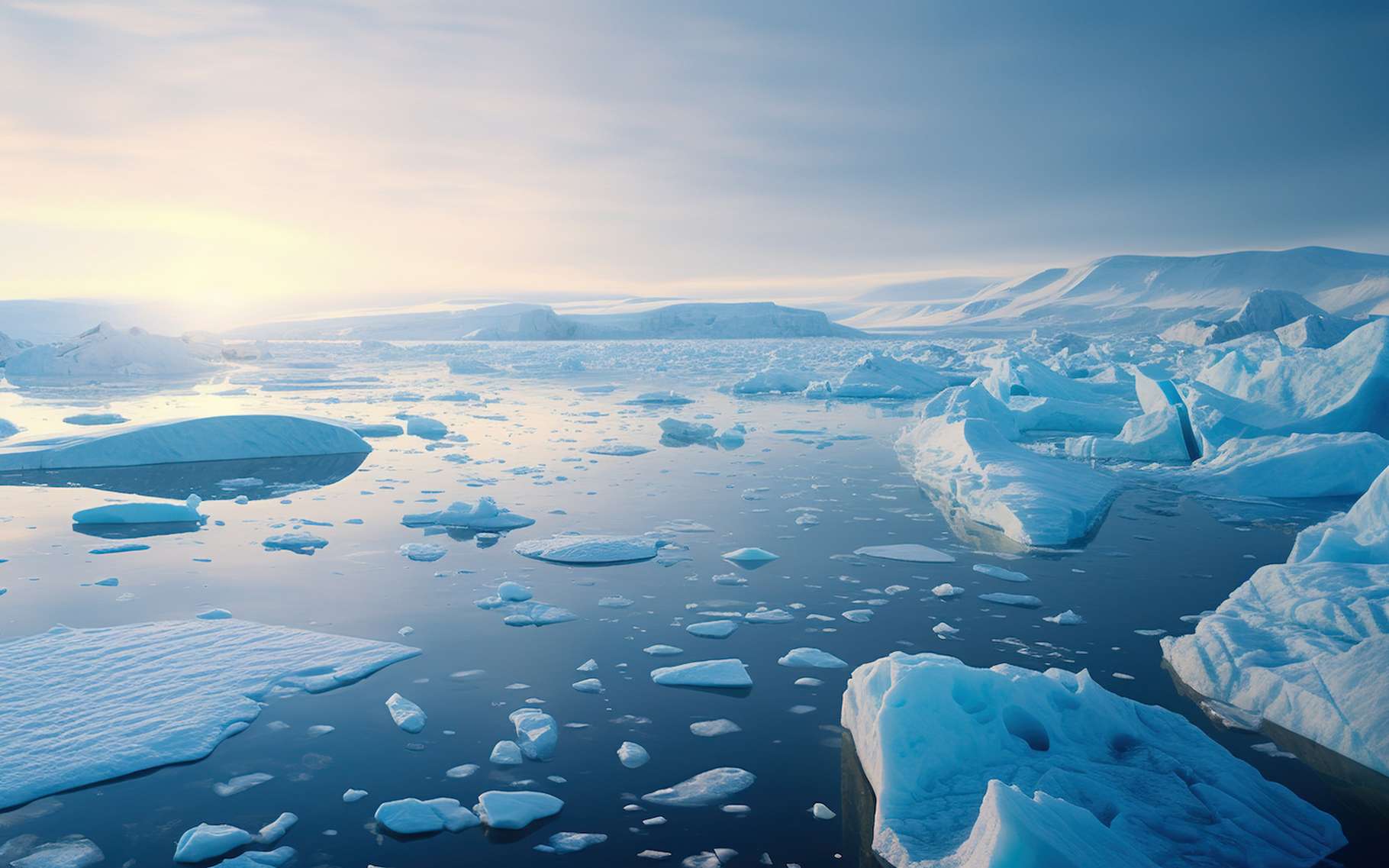 La calotte glaciaire antarctique serait bien plus sensible qu'on ne le pensait