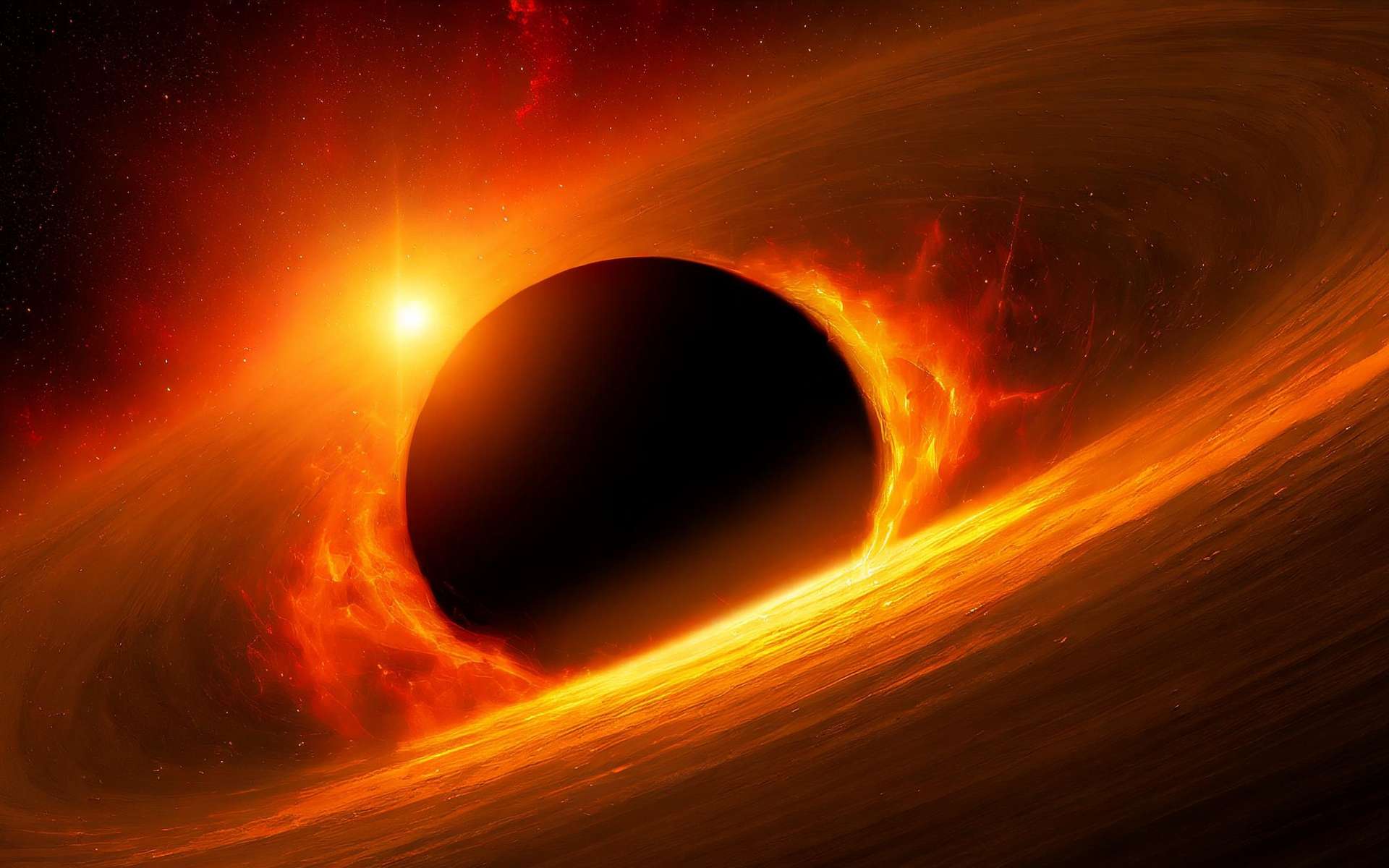 Le télescope James-Webb a découvert le trou noir géant le plus lointain jamais observé !
