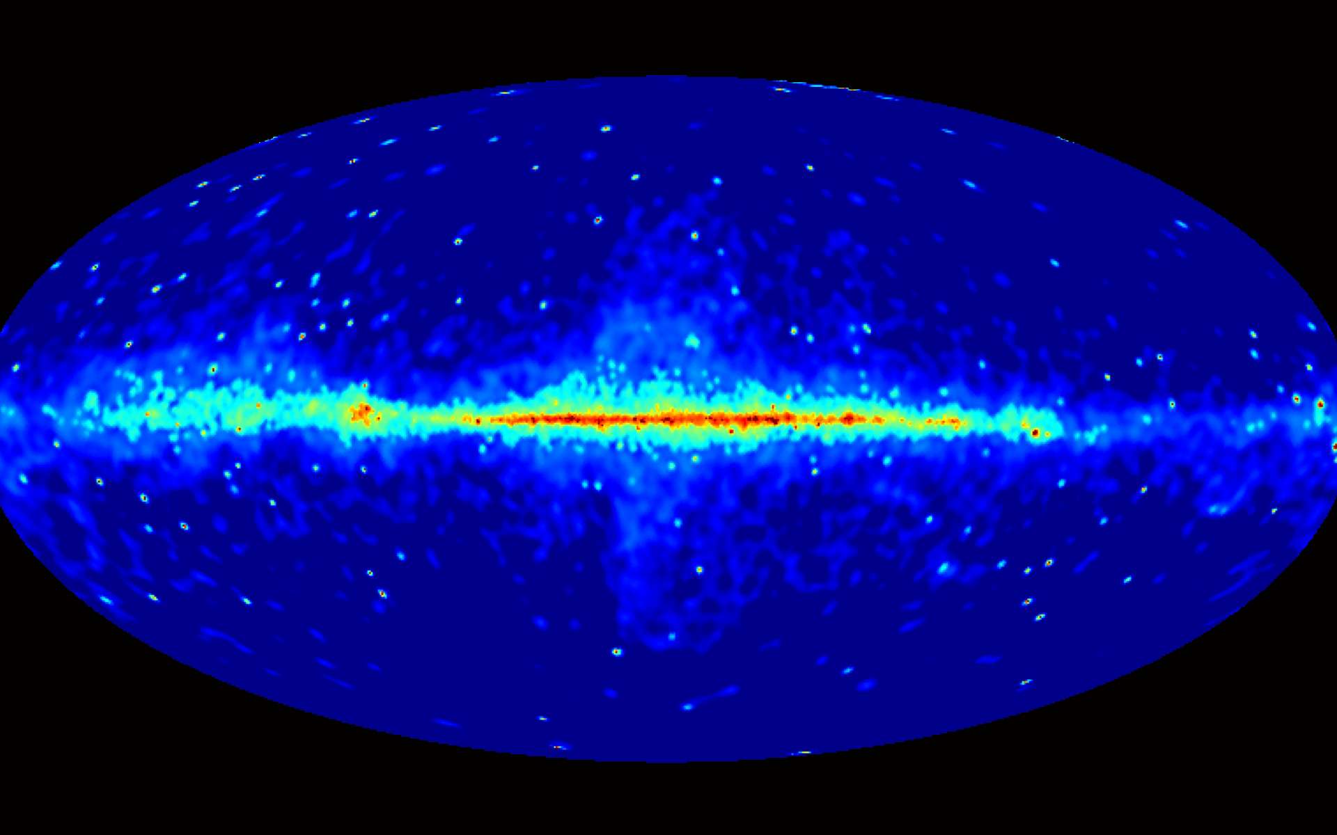 L'origine des bulles de Fermi au centre de la Voie lactée est remise en question