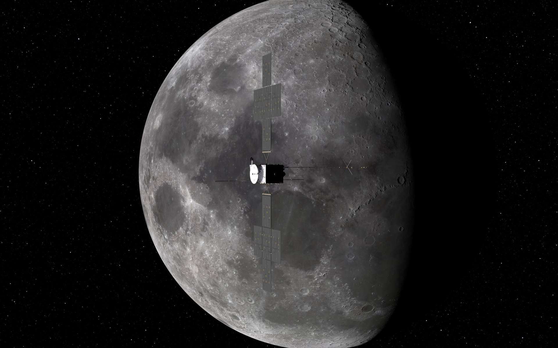 Fantastiques images de la Lune prise par une sonde en route pour un long voyage