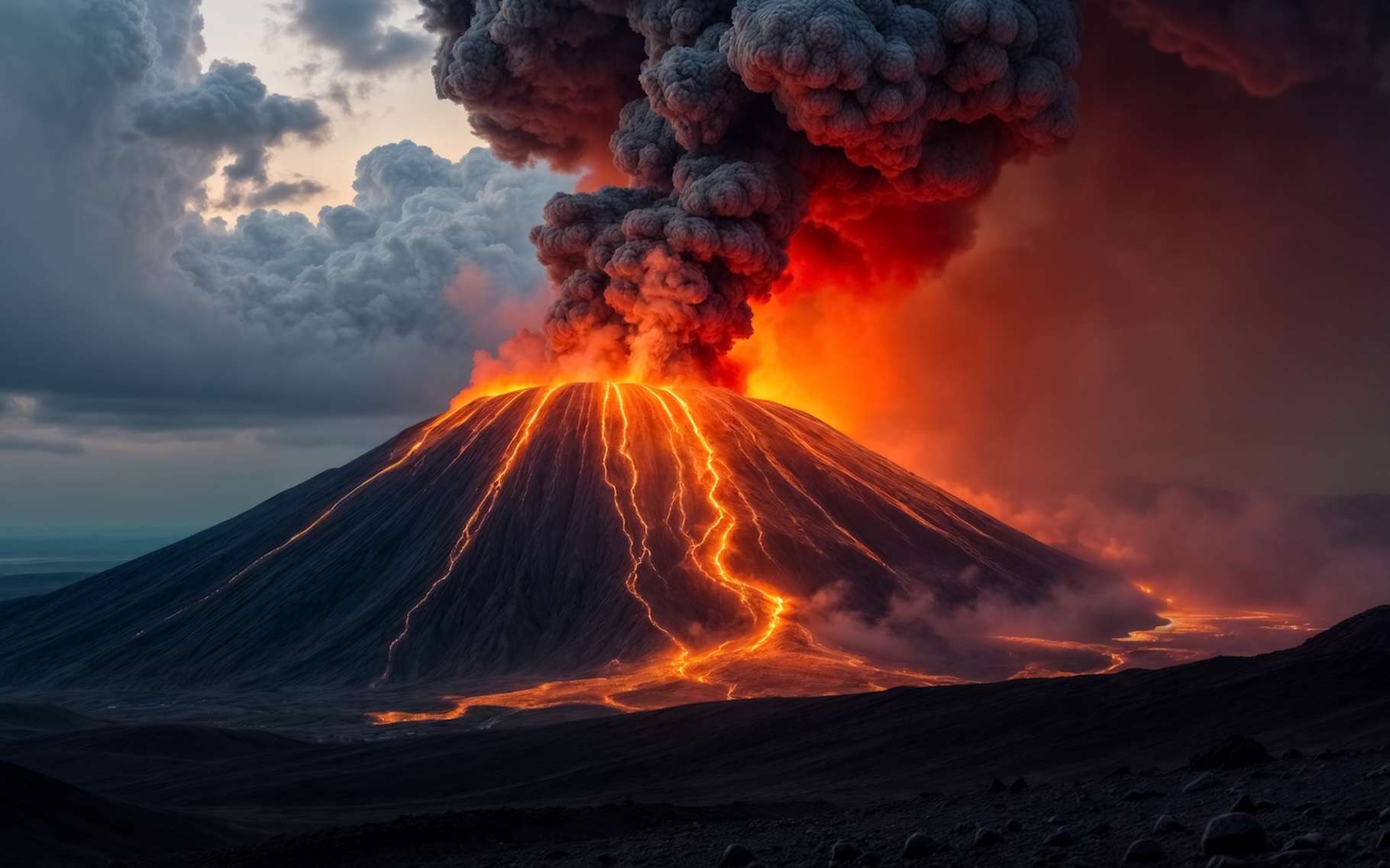 Si une super-éruption volcanique se produisait, ce ne serait pas l'apocalypse mais le chaos pendant plusieurs décennies !