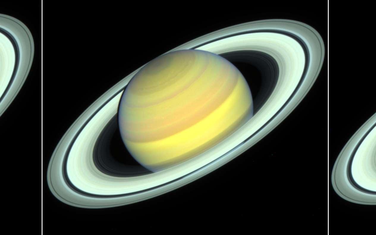 Le tranquille changement de saison sur Saturne vu par Hubble