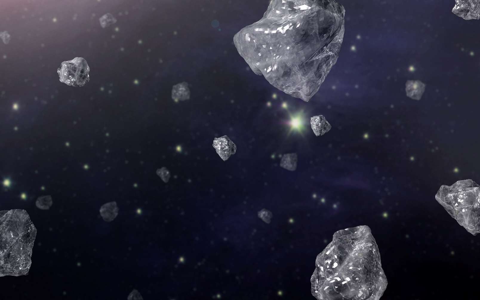 Ces nanodiamants observés par le James-Webb intriguent sur les débuts de l'Univers