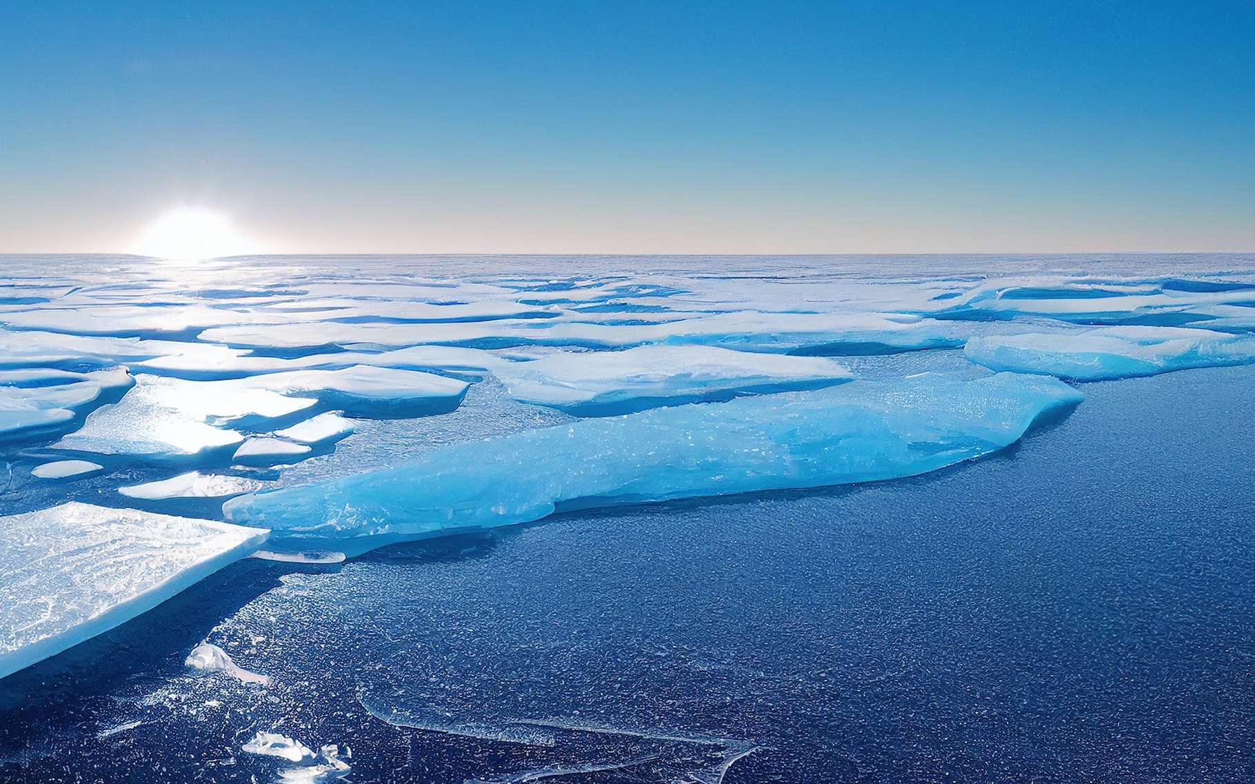 Voici comment les températures de l'air et de l'océan influent sur la banquise arctique